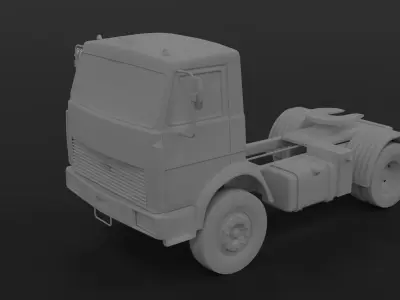 MAZ 5433 tractor 3D model