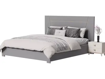 Bed 29 Free low-poly 3D model