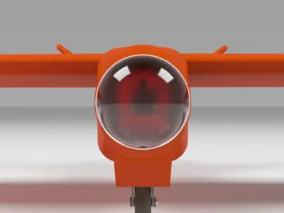 UAV Talon plane 3D model