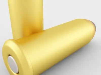 44 Magnum Cartridge 3D model