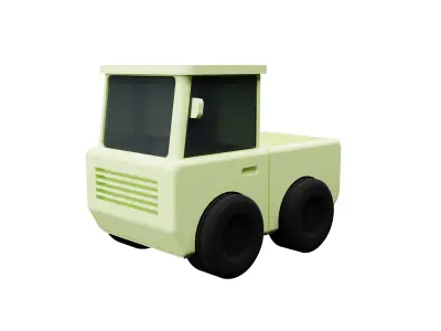 Adorable Printable Toy Vehicle Set for Kids - Commercial Use 3D print model