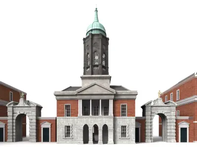 Dublin Castle 3D model
