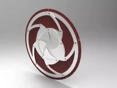 12 Inch Iris Free 3D model