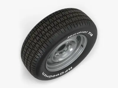 BFGoodrich GM Rally Combo 3D model