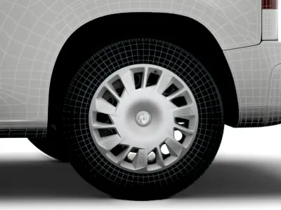 Vauxhall Combo Sportive 2020 wheel 3D model