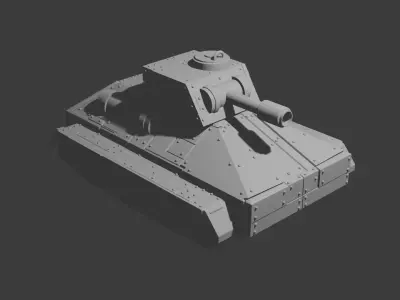Goblin Tank Free 3D model