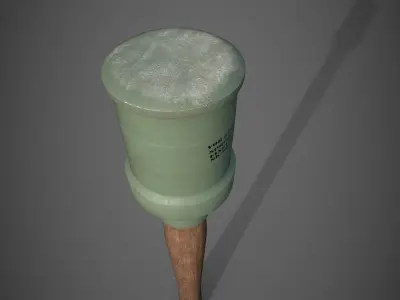 German Grenade Free low-poly 3D model