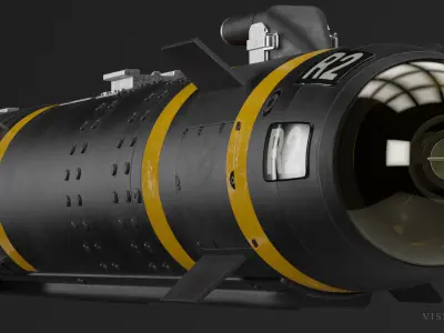 Hellfire II 3D model