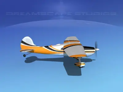 Cessna 170 V01 3D model