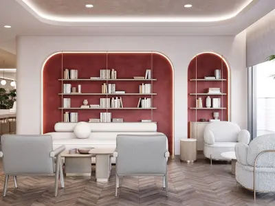 Restaurant Design 3D model