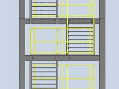 Industrial Tower 3D model