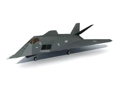 Stealth Fighter 3D model