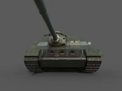 SU-100 USSR 3D model