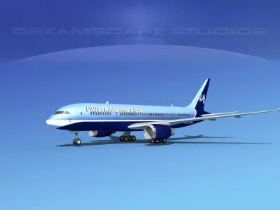 Boeing 787-8 Universal 3D model