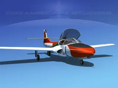 Cessna T-37 Tweetybird V09 Portugal 3D model