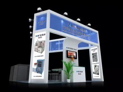 Exhibition - Area - 6X6-3DMAX2009-37 3D model