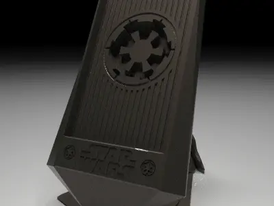 Star Wars phone holder Darth Vader 3D print model Stl file 3D print model
