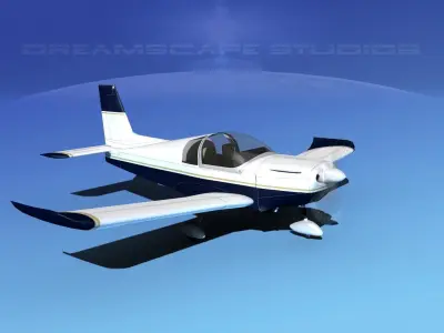 Zlin Z 242 V12 3D model