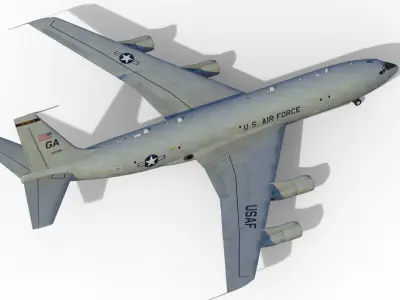 Boeing E-8 C Joint Stars 3D model