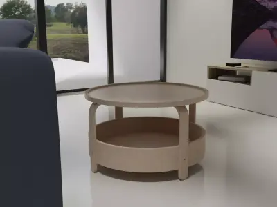 Coffee Table IKEA BORGEBY Free 3D model
