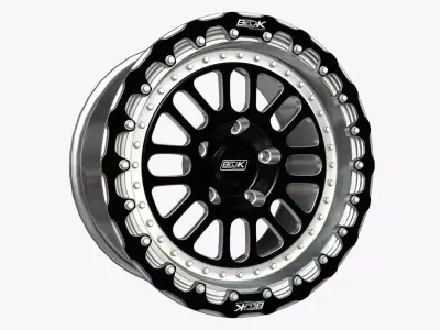 BelaK Series 2 Drag Wheel Low-poly 3D model