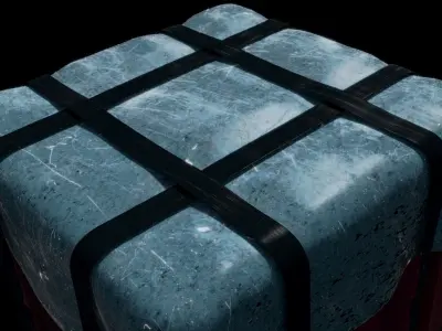 PUBG Supply Crate Free 3D model