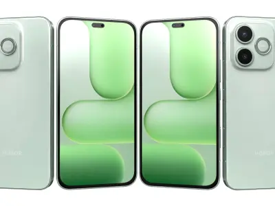 Honor 600E All Colors 3D model
