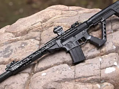 RIA VR82 shotgun Low-poly 3D model