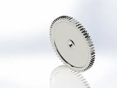 Complete Collection of Spur gears 3D model