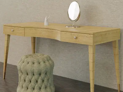 Dressing table 3D model 14