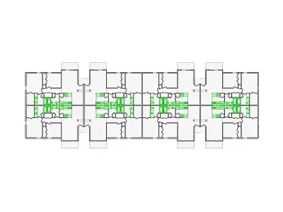 Commercial Interior Sketch - 14001-18000 SF - Xactimate 3D model