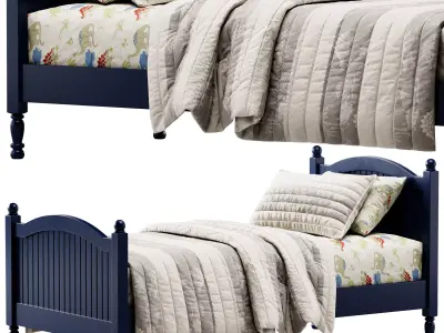 Catalina Bed 3D model