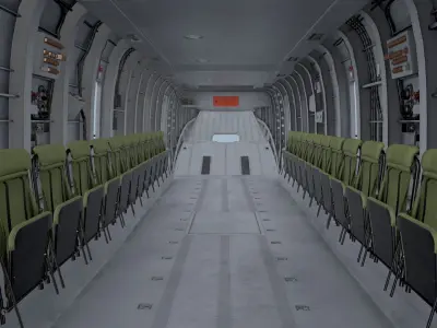 MH-53E Sea Dragon US Navy 2 Basic Animation Low-poly 3D model