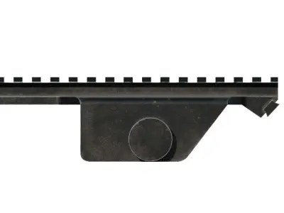 UTG 4-Point Locking Deluxe M14 M1A Scope Mount PBR Low-poly 3D model