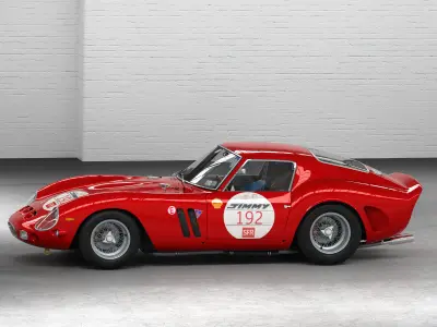 Ferrari 250 GTO - 5111GT - No Engine 3D model