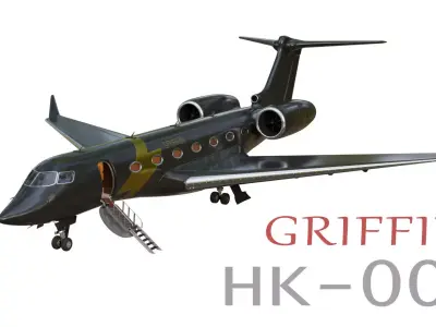 PRIVATE JET MODEL 3D model