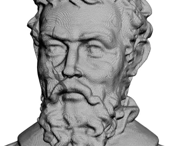 Michelangelo Bust 3D model