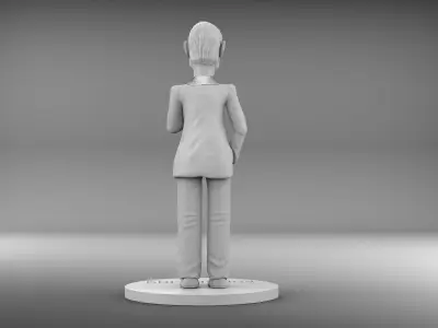 THE TWILIGHT ZONE - ROD SERLING FIGURE 3D PRINT MODEL  3D print model