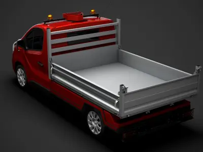 Fiat Talento Tipper 2020 3D model
