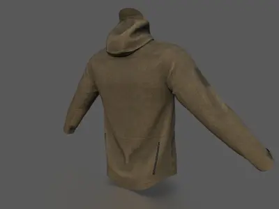 PATRIOT JACKET Low-poly 3D model