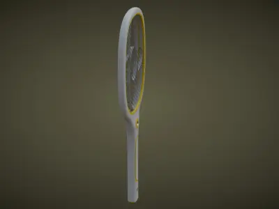 mosquito racket 3D model
