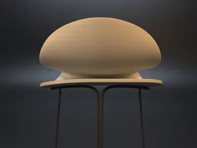 Lounge Chair Free 3D model buy