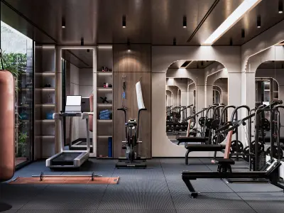 Private Gym 3D model