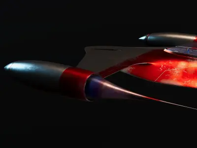 N1 Starfighter 3D model