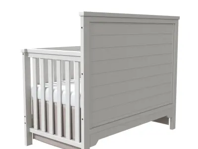 Crib Bambibaby Free 3D model