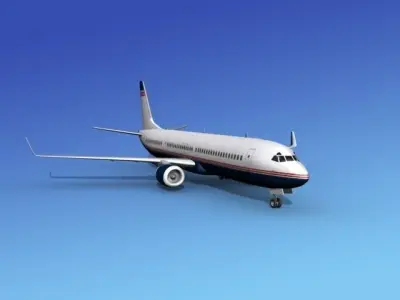 Boeing 737-900ER Corporate 4 3D model