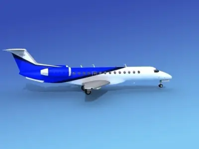 Embraer ERJ-135 Corporate 2 3D model