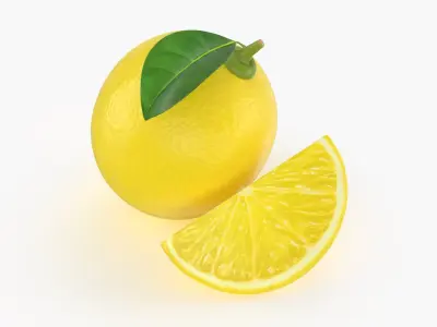 Small Lemon 04 3D model