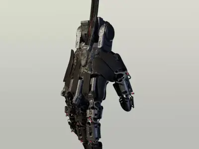 hand mechanical 01 3D model