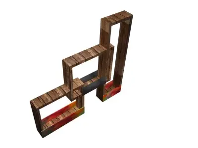 PALLET PLANTER BOX Free 3D model